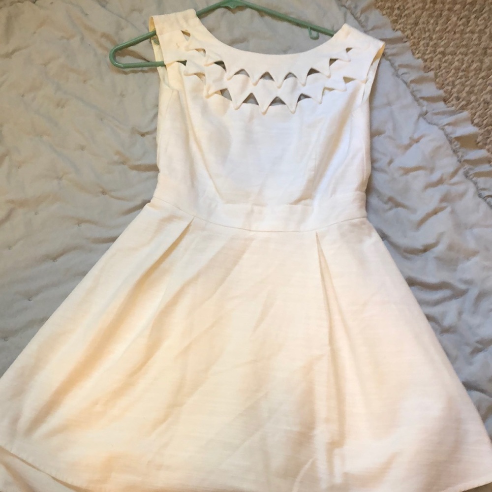 White dress
